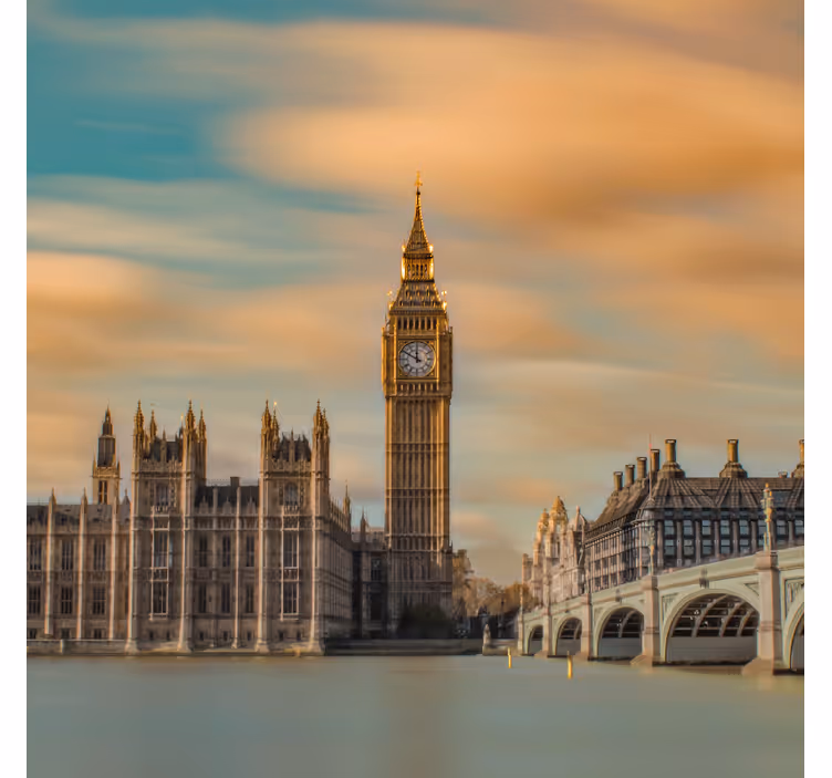 Rullgardin kontor modern fotografi av big ben - Tenstickers