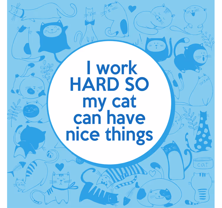 Rullgardin kontor motivational djurcitat - Tenstickers