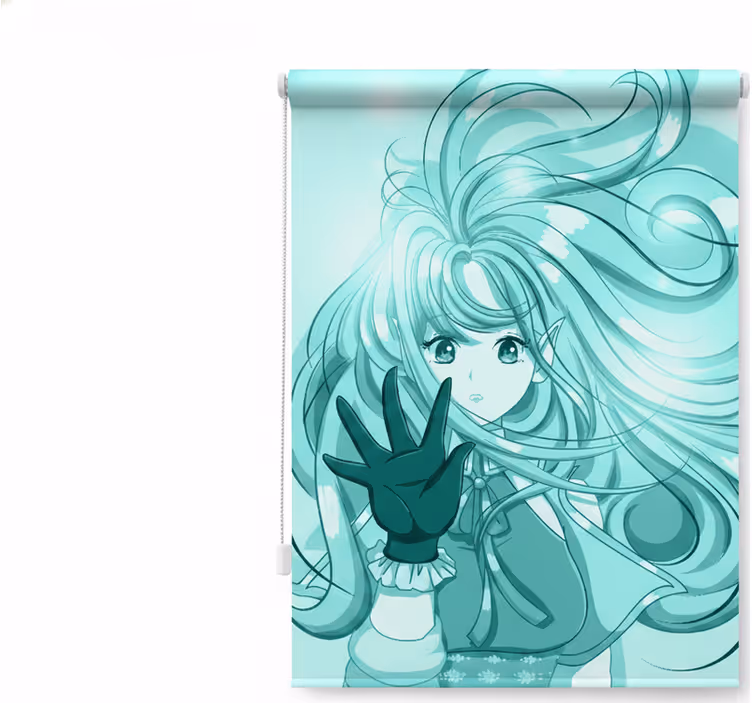Rullgardin tonåringar anime flicka - Tenstickers