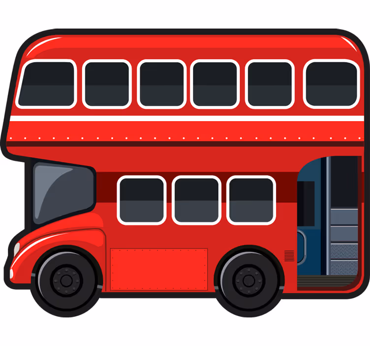 Rullgardin roligt londonbuss - Tenstickers