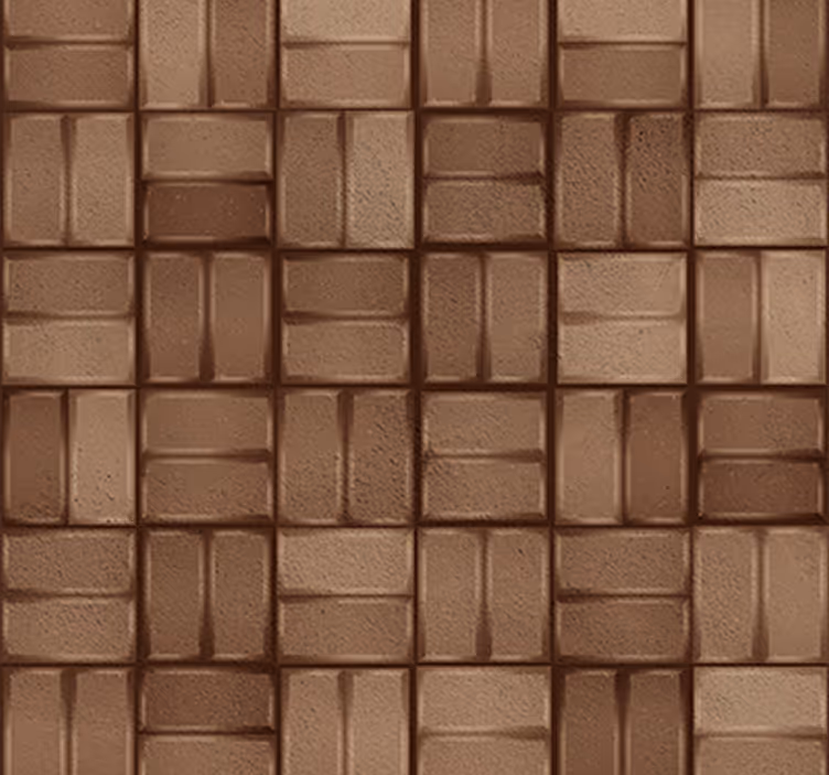 Rullgardin brun geometrisk marmor estetik - Tenstickers
