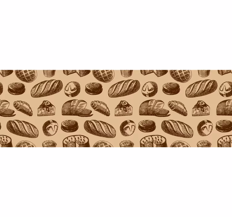 Rullgardin brun bakgrundsdesign - Tenstickers