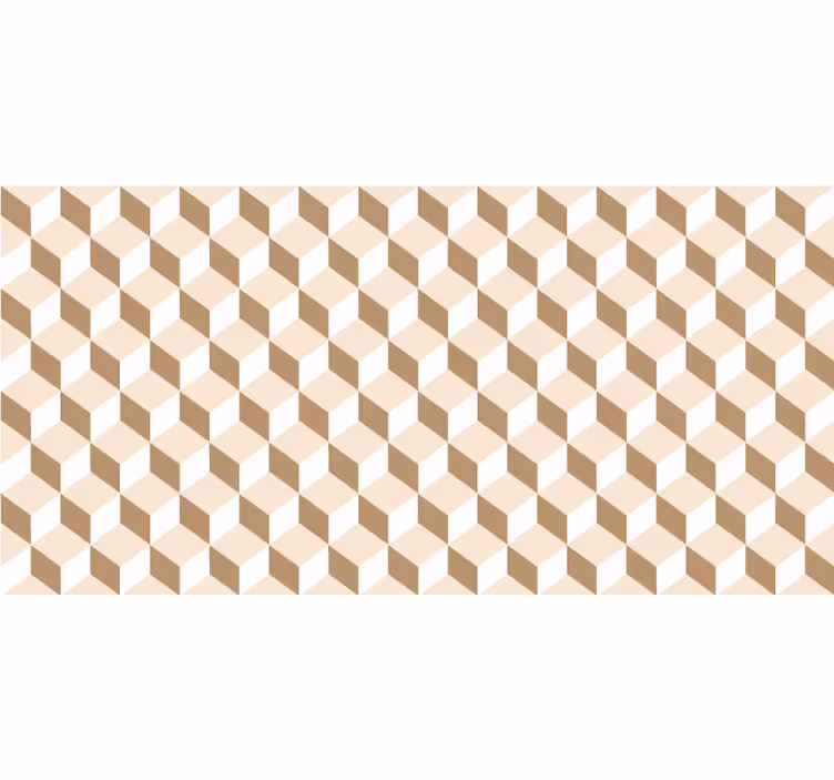 Rullgardin orange modern kub kyss - Tenstickers