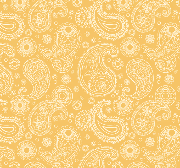 Rullgardin utomhus arabisk paisley - Tenstickers