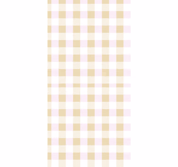 Rullgardin tonåringar rosa och guld rutet - Tenstickers