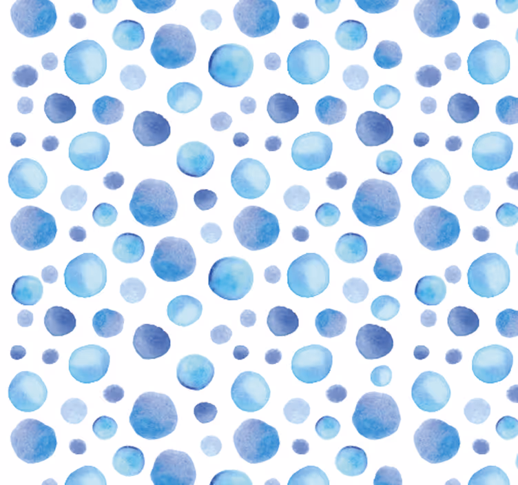 Rullgardin barnrum färgglada bubbles - Tenstickers