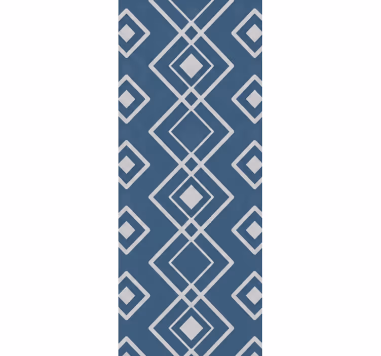 Rullgardin hall superfresco easy marin geometrisk - Tenstickers