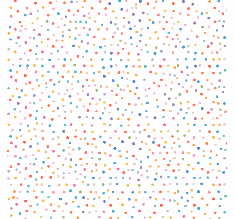 Rullgardin badrum 300 färgglada prickar - Tenstickers