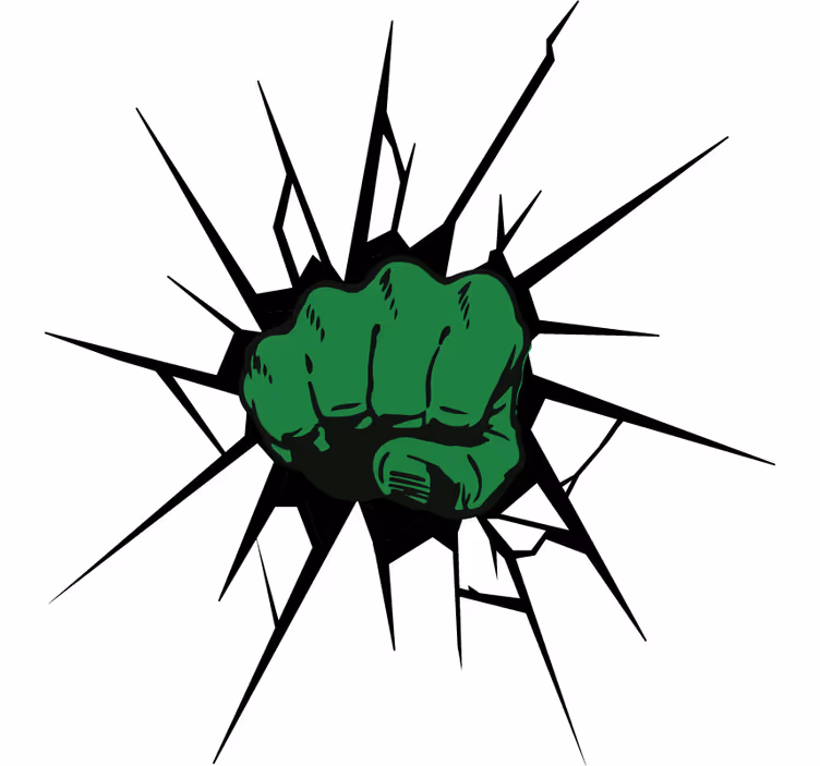Rullgardin superhjälte trampantojo hulk - Tenstickers