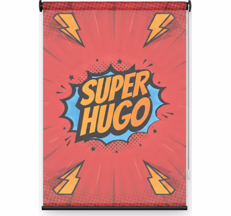 Rullgardin superhjälte i hemmet - Tenstickers