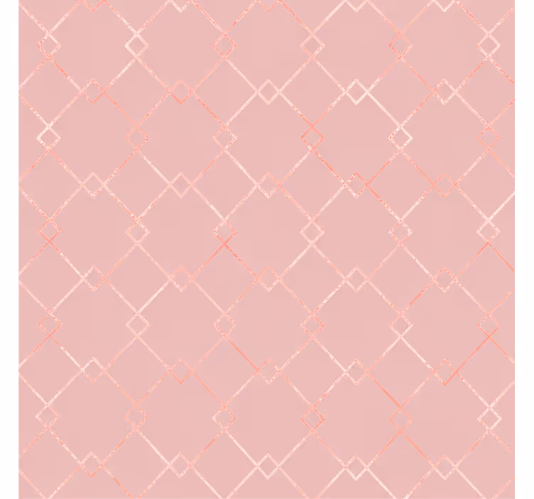 Rullgardin rosa modern ruta mönster - Tenstickers