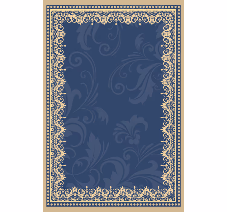 Utsmyckade bladmönster Rullgardin elegant - Tenstickers