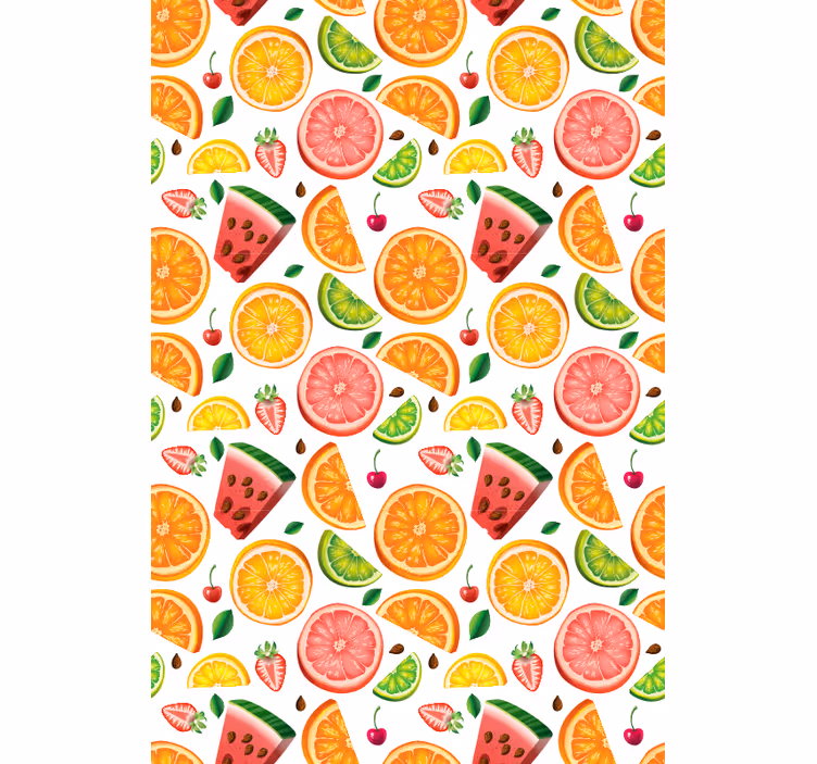 Flerfärgad frukt och grönsaker - Tenstickers