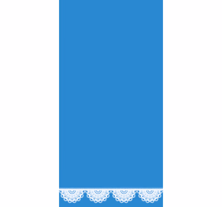 Elegant spetsdekor vardagsrum rullgardin - Tenstickers