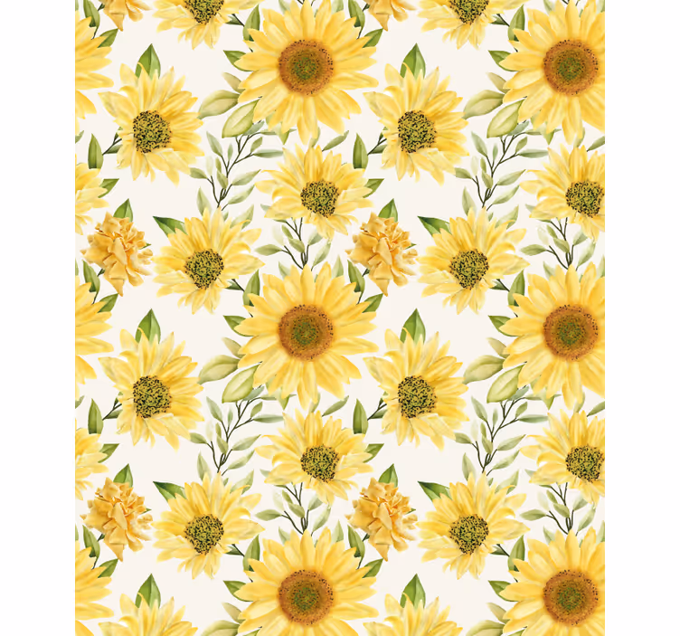Solros botaniska arrangemang Rullgardin blommor och växter - Tenstickers