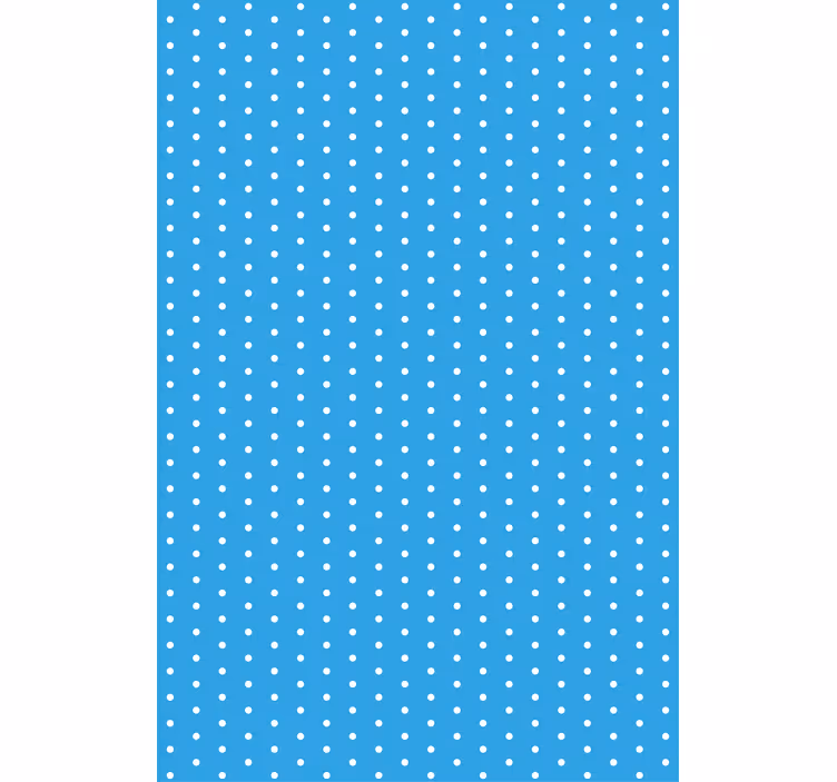 Prickigt tema Rullgardin blå - Tenstickers