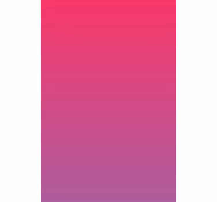 Gradient nyanser Rullgardin rosa - Tenstickers