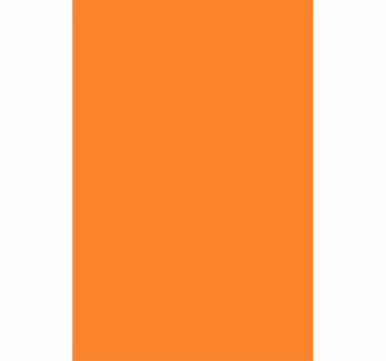 Fantastisk orange färg kontorsgardin - Tenstickers