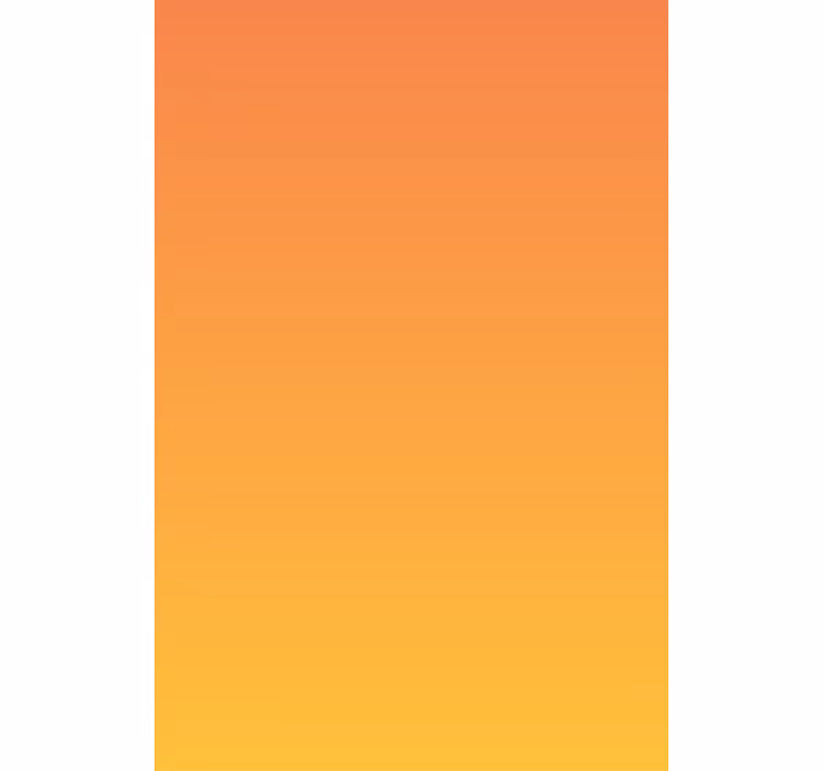 Nyanser av orange färger sovrummet rullgardin - Tenstickers