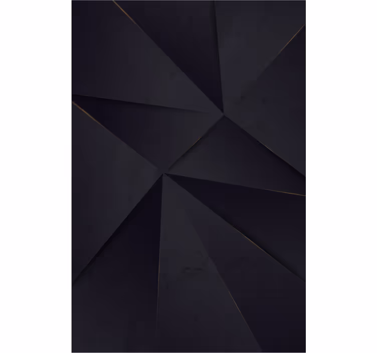 Svart geometrisk design master sovrum rullgardin - Tenstickers