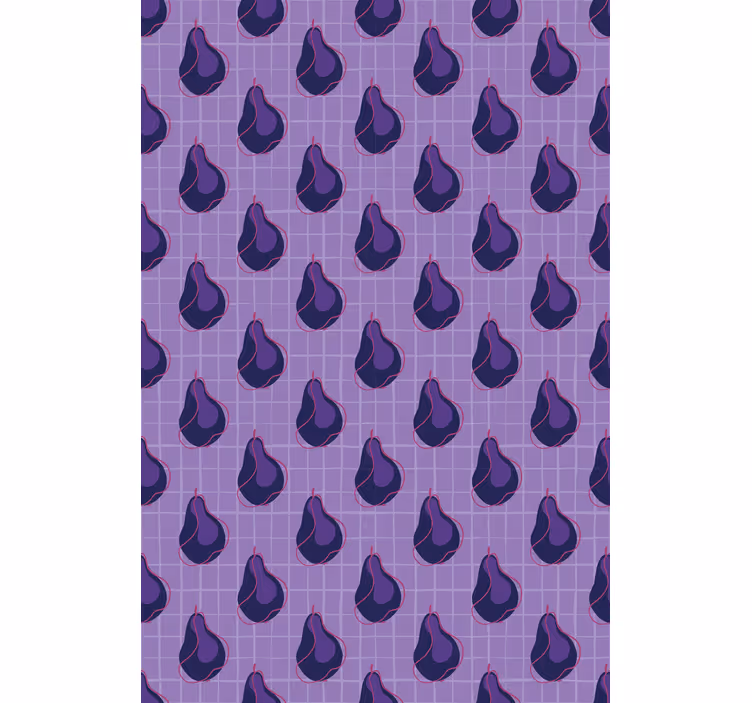 Fikonmönster design Rullgardin frukt och grönsaker - Tenstickers