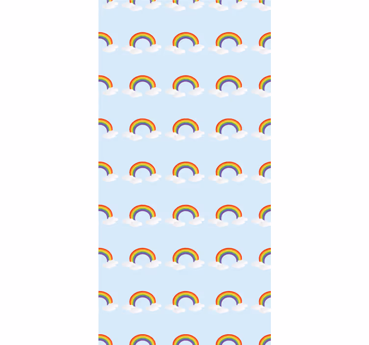 Regnbågar hejar Rrullgardin barn - Tenstickers