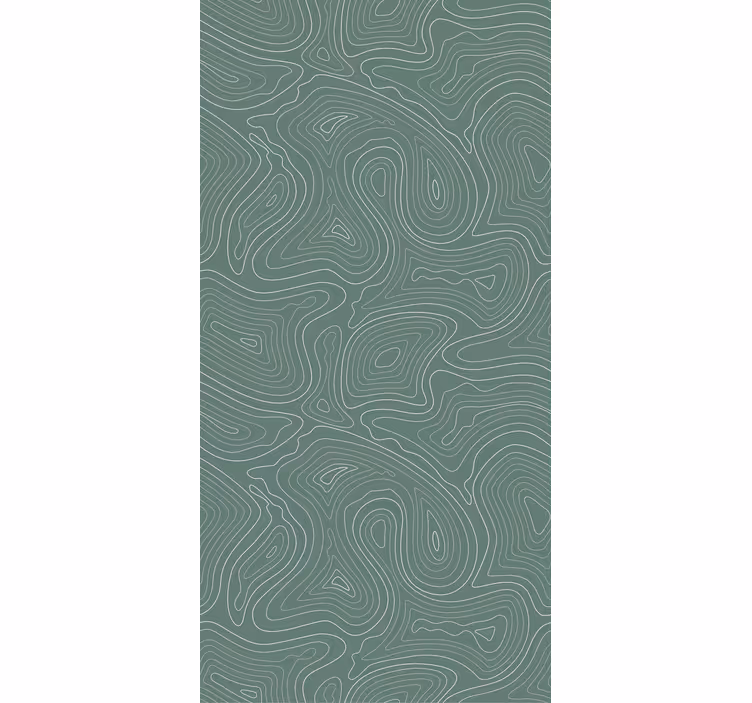 Topografi design textur och mönster rullgardin - Tenstickers