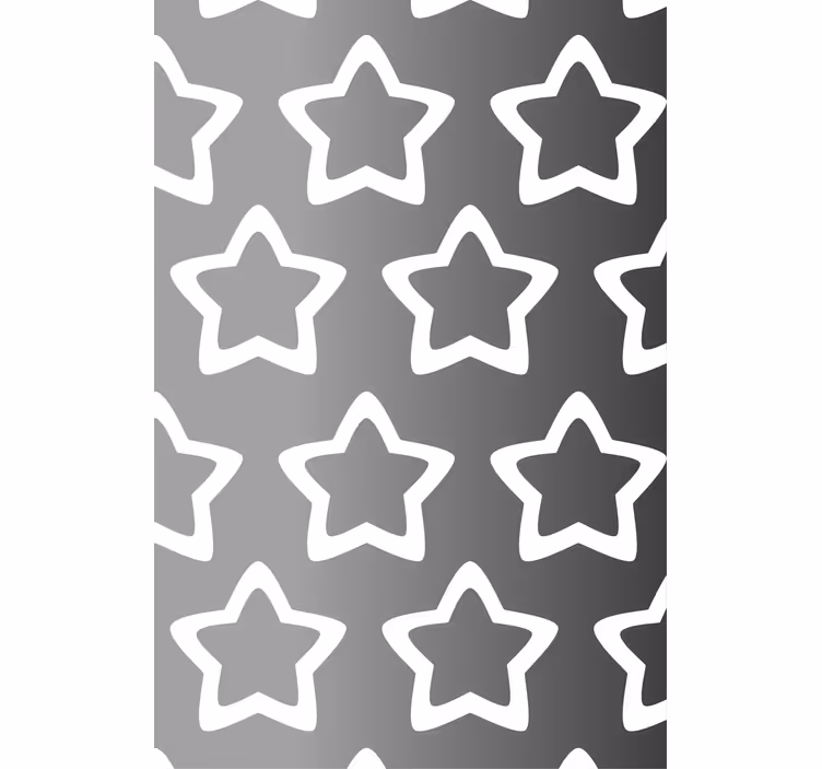 Metall star gradient modern rullgardin - Tenstickers