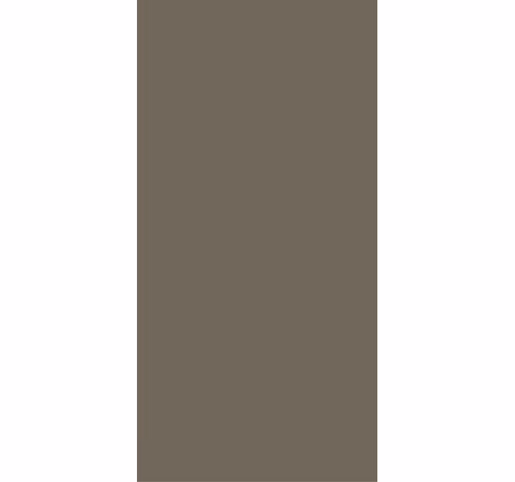 Lugnande brun vanlig färg elegant rullgardin - Tenstickers