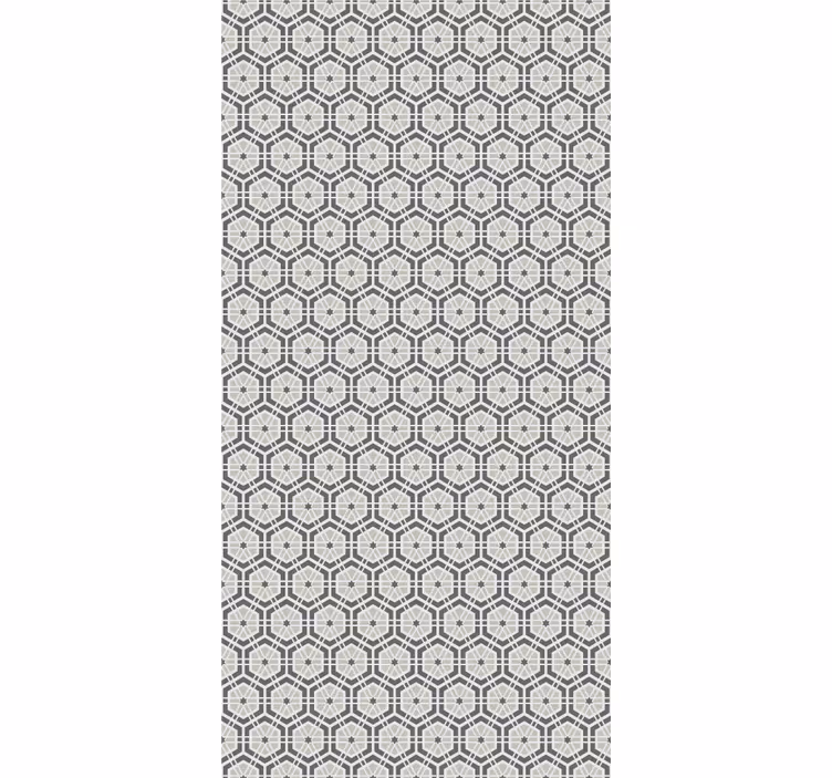 Geometriska tematiska element Rullgardin modern - Tenstickers