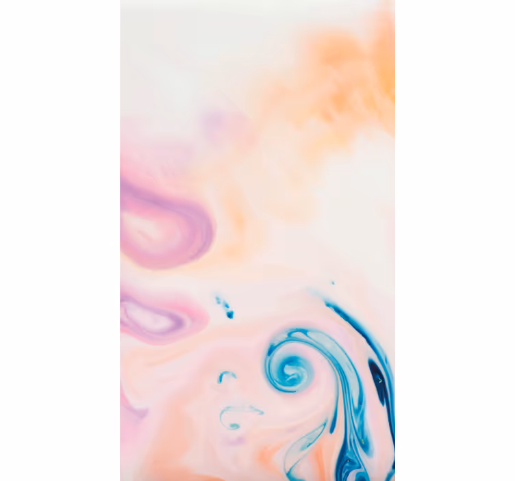 Virvlande pastellgradient Mönstrade rullgardiner - Tenstickers