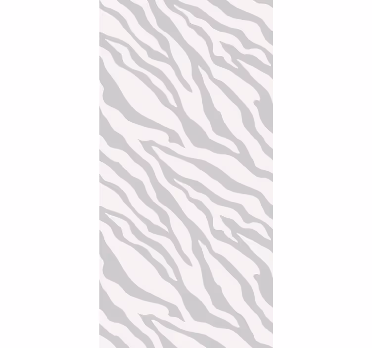 Zebra randig stil Rullgardin träd - Tenstickers