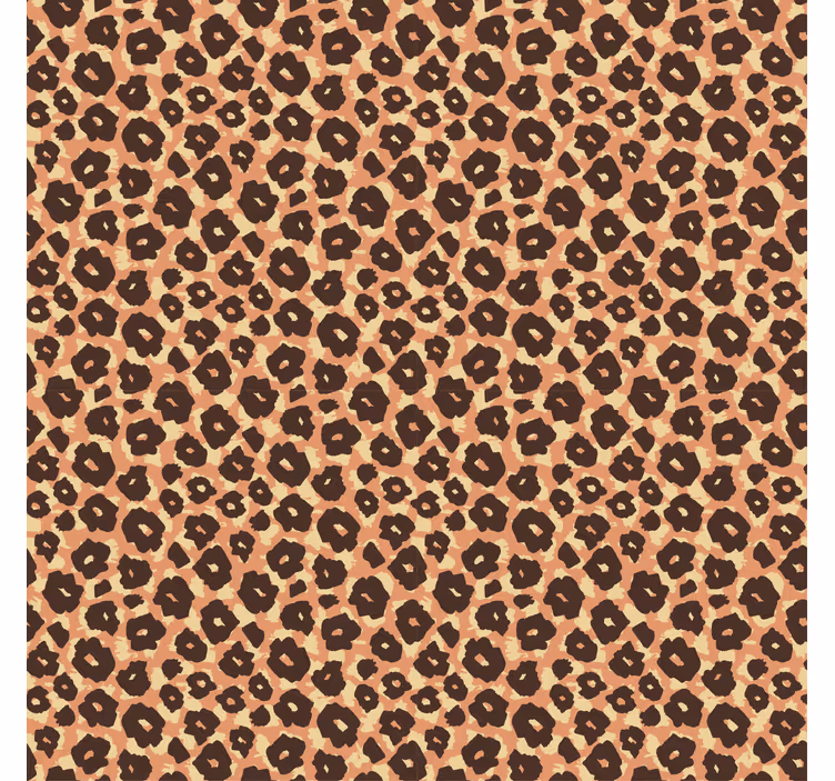 Leopardskinnstryck Rullgardin andra djur - Tenstickers