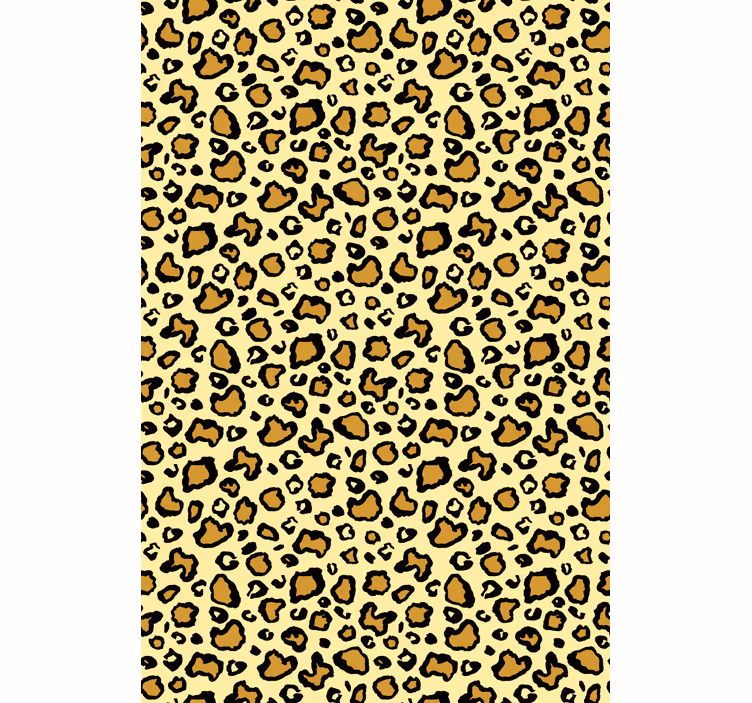Leopardmönster klassiska olika djurRullgardiningar - Tenstickers