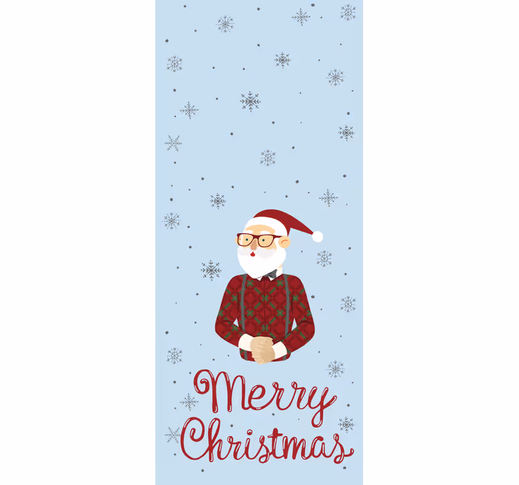 Glada hälsningar santa Andra persienner - Tenstickers