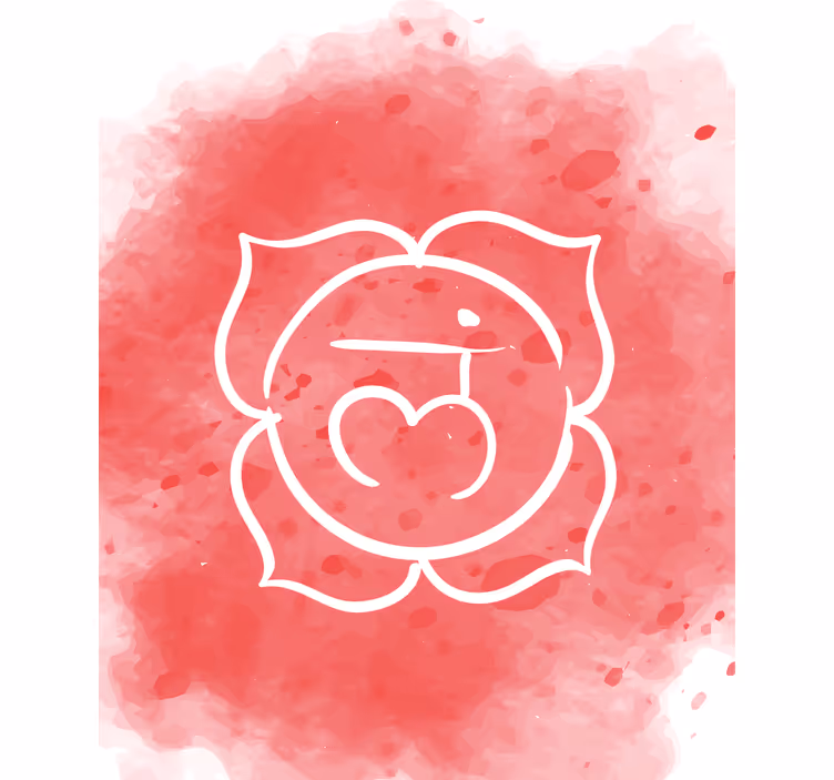 Körsbär kärlek emblem Rullgardin romantisk - Tenstickers