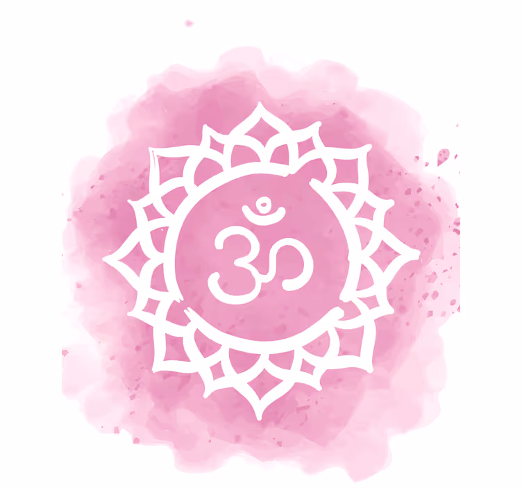 Mandala om symbol Rullgardin zen - Tenstickers
