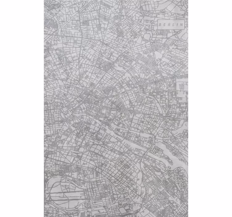 Stadskarta disposition Originella rullgardiner - Tenstickers