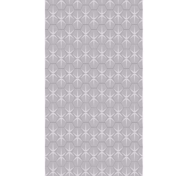 Mysiga hemstjärnor mönster elegant rullgardin - Tenstickers