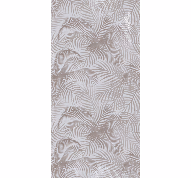 Elegant palmblad Rullgardin blommor och växter - Tenstickers