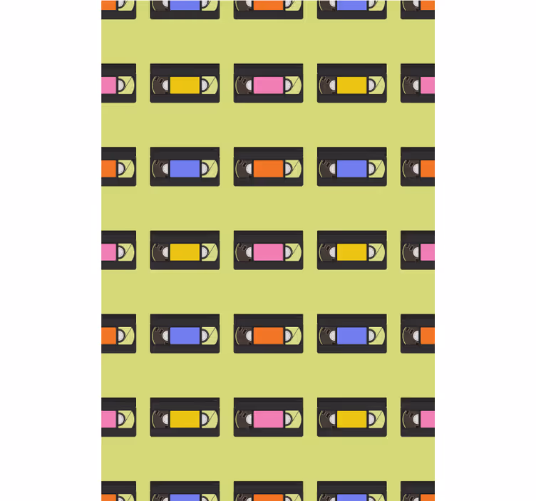Retro videoband Rullgardin nörd - Tenstickers