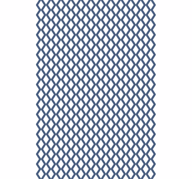 Geometriska gallermönster Mönstrade rullgardiner - Tenstickers