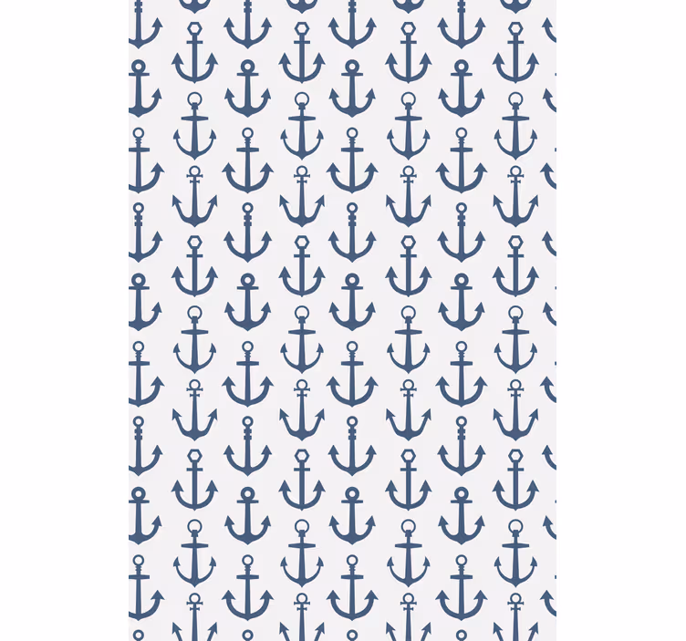 Nautiskt ankarmönster Andra persienner - Tenstickers