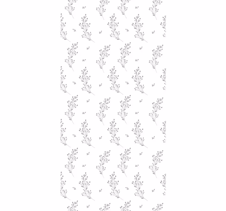 Subtilt blommotiv Rullgardin blommig - Tenstickers