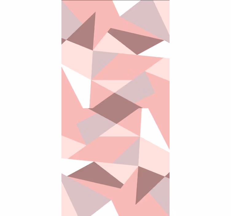 Abstrakta geometriska former Mönstrade rullgardiner - Tenstickers