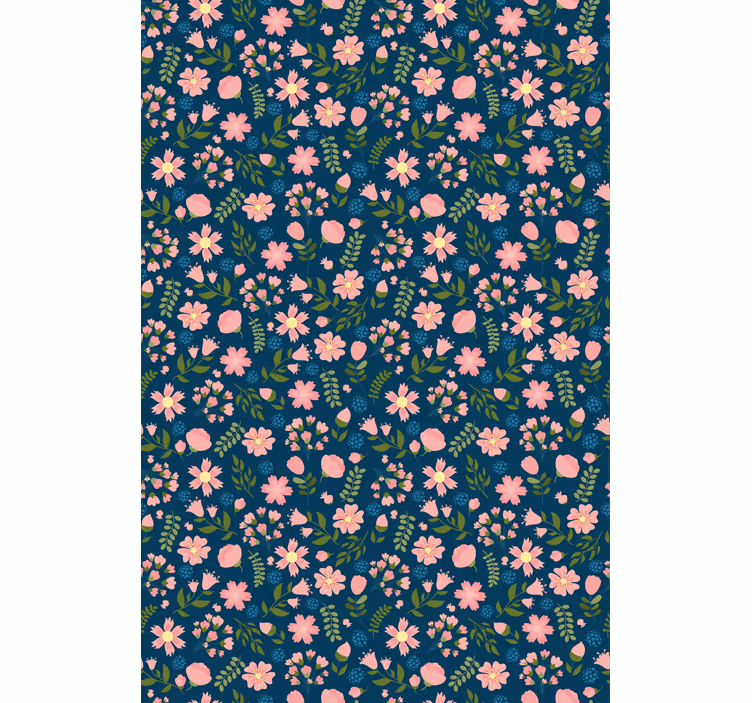 Trädgårdsglädje Rullgardin blommor och växter - Tenstickers