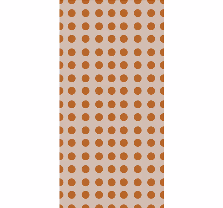 Bruna prickar Rullgardin modern - Tenstickers