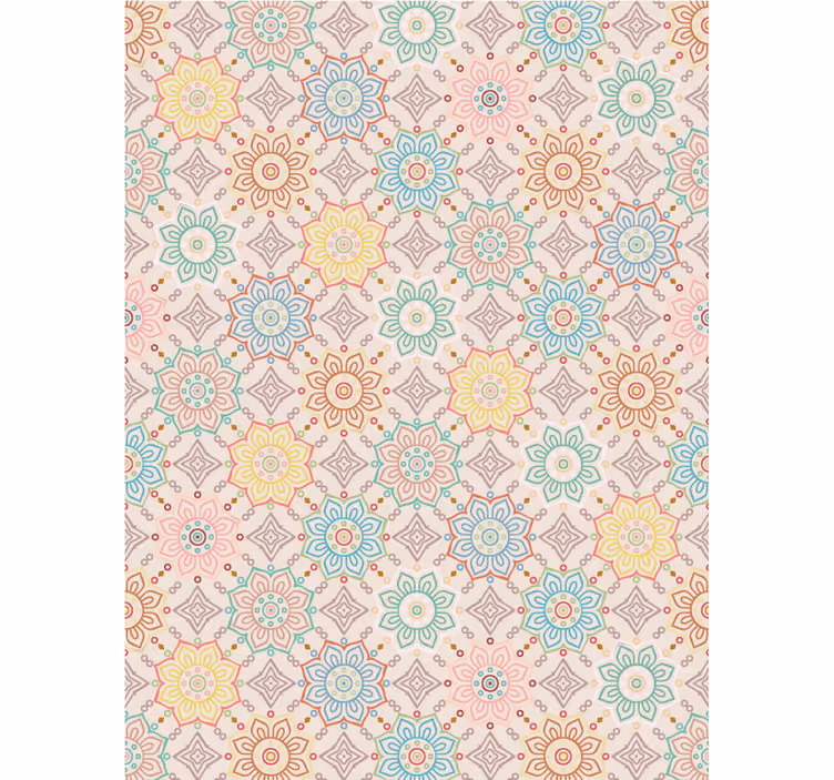Original "granny chic" blomgardin - Tenstickers