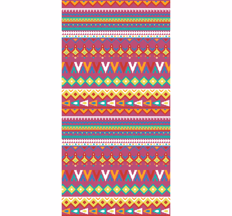 Tribal mönster design Originella rullgardiner - Tenstickers