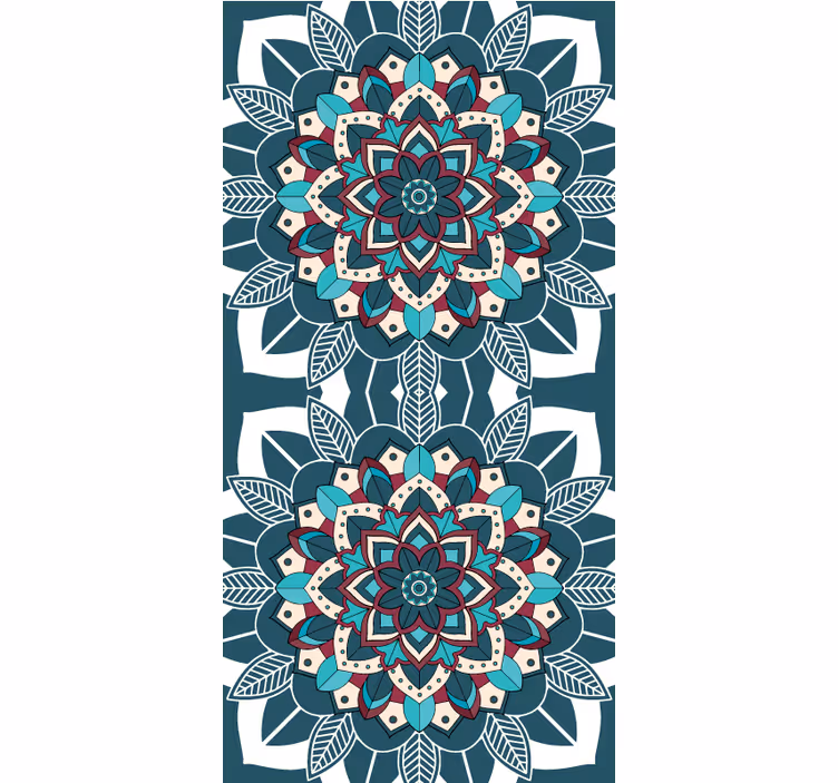 Mandala stammönster original rullgardin - Tenstickers
